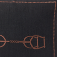 Equestrian Luxe Noir Cushion 50cm