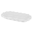 Macy Porcelain Oval Platter White