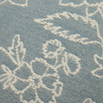 Serra Jacquard European Cushion Blue 60cm Set/2
