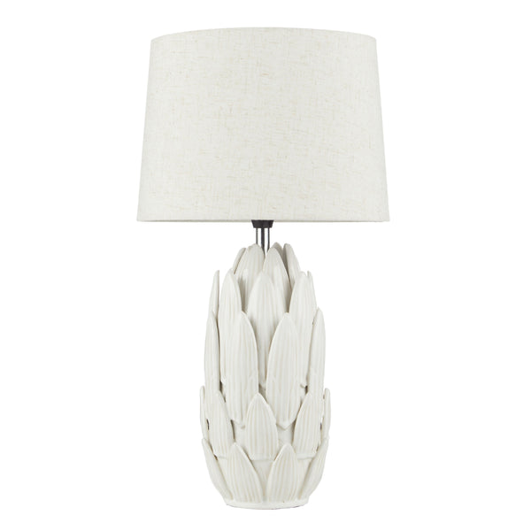 Selia Ceramic Table Lamp Cream