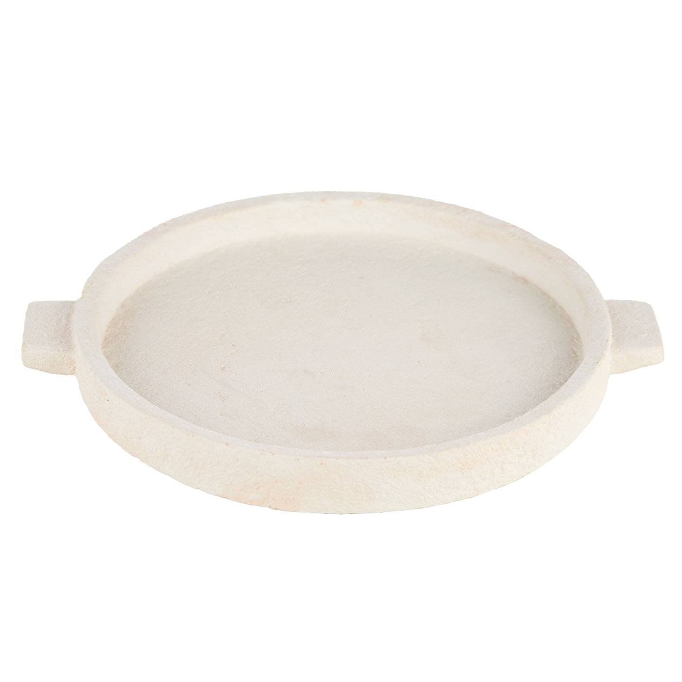 Sunda Round Tray Antique White