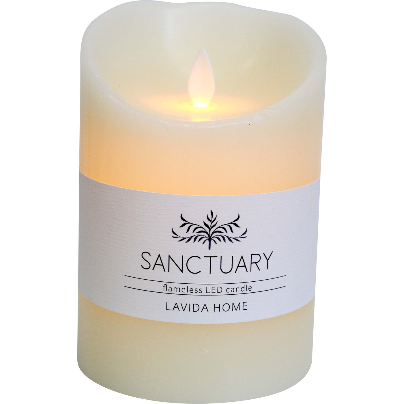 Flameless Candle Smooth Tall