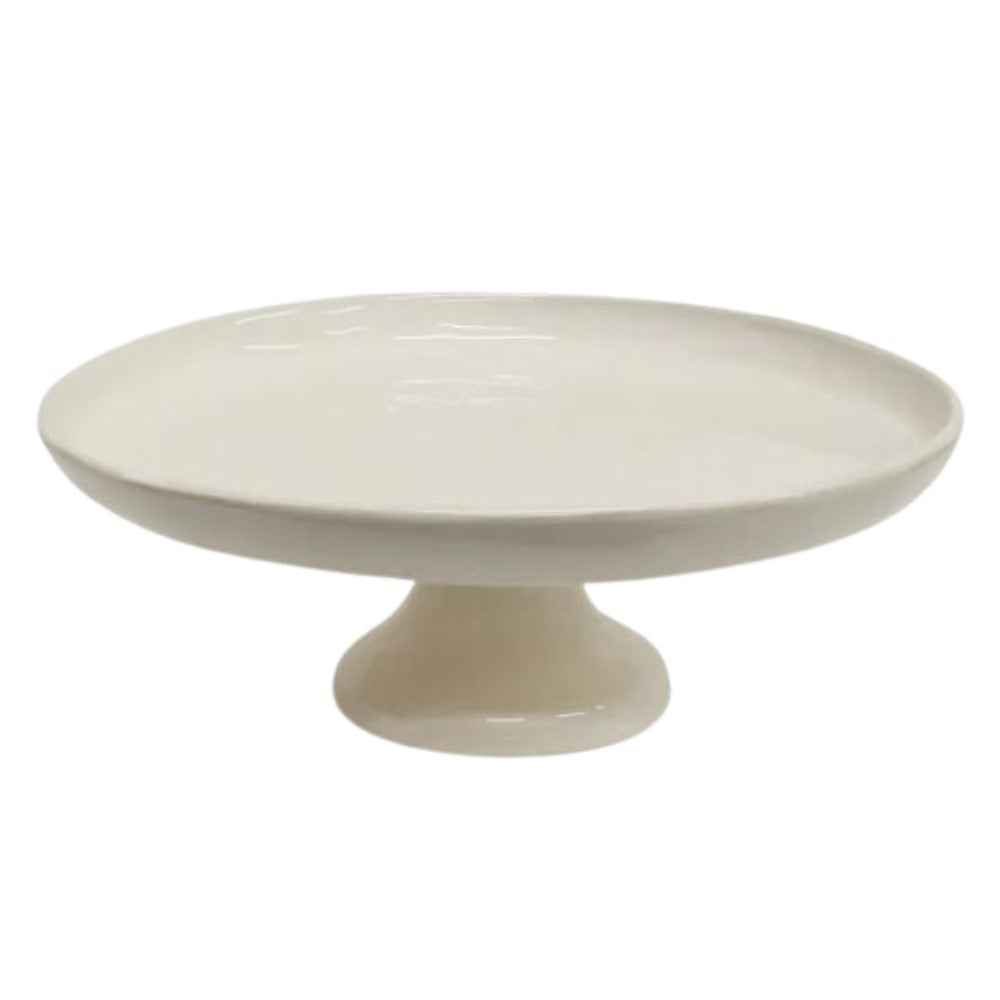 Franco Rustic White Cake Stand