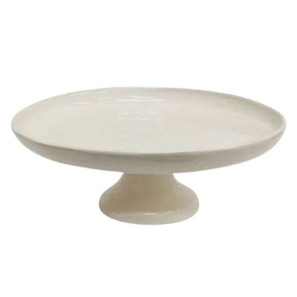 Franco Rustic White Cake Stand