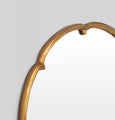 French Maid Brass Mirror