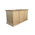 French Panel Desk Natural Oak