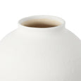 Kamari Clay Vase Medium White 25cm