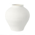 Kamari Clay Vase Medium White 25cm
