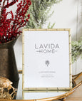 Bamboo Gold Photo Frame 8 x 10
