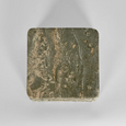 Graze Travertine Coaster Set/4 Square Dark Brown