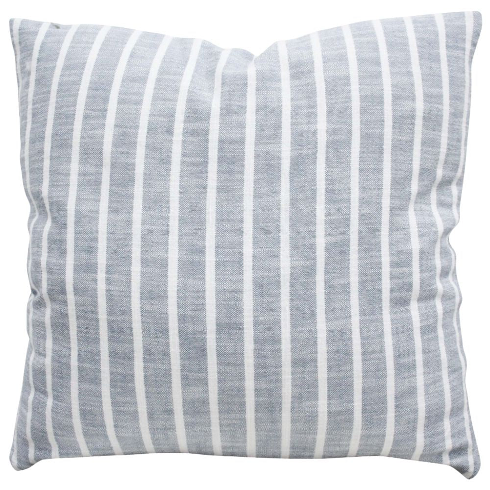 Harbour Stripe Cushion Chambray