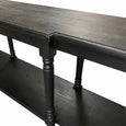 Harper Console Rustic Black