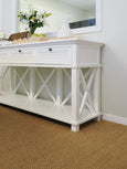 Haven Console 3 Drawer White