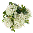Hydrangea Lush Leaf in Classic Bowl Green