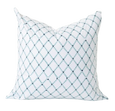 Intermeshed Navy Cushion 55cm