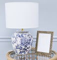 Bethany Lamp Blue & White
