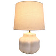 Celeste Scallop Ceramic Lamp