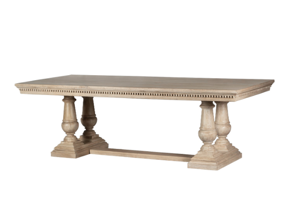 Laurent Dining Table Mud Grey 240cm
