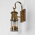 Liberty Outdoor Wall Light Antique Brass