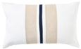 Linen Monaco Stripe 30x50cm Cushion