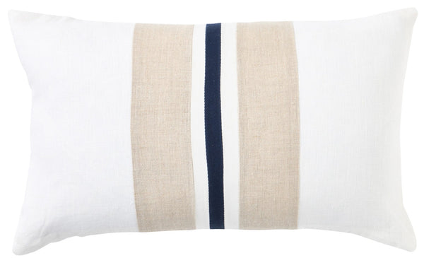 Linen Monaco Stripe 30x50cm Cushion