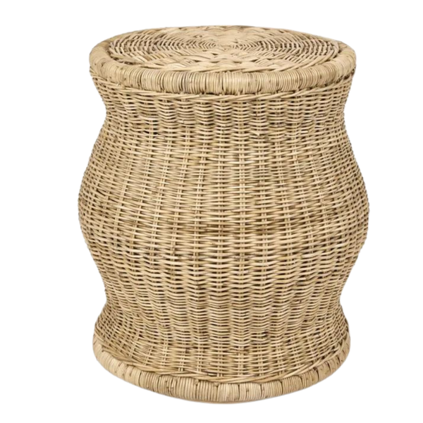 Long Island Rattan Side Table