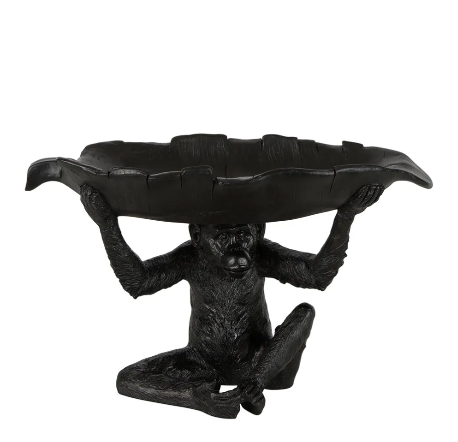 Louis The Monkey Bowl Black