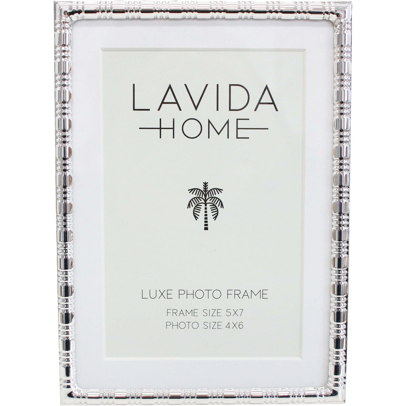 Deluxe Photo Frame 5 x 7" Silver