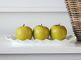 Macy Porcelain Oval Platter White