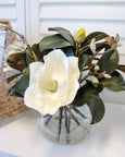 Magnolia Grandiflora in Garden Vase