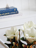 Magnolia Flower 72cm White