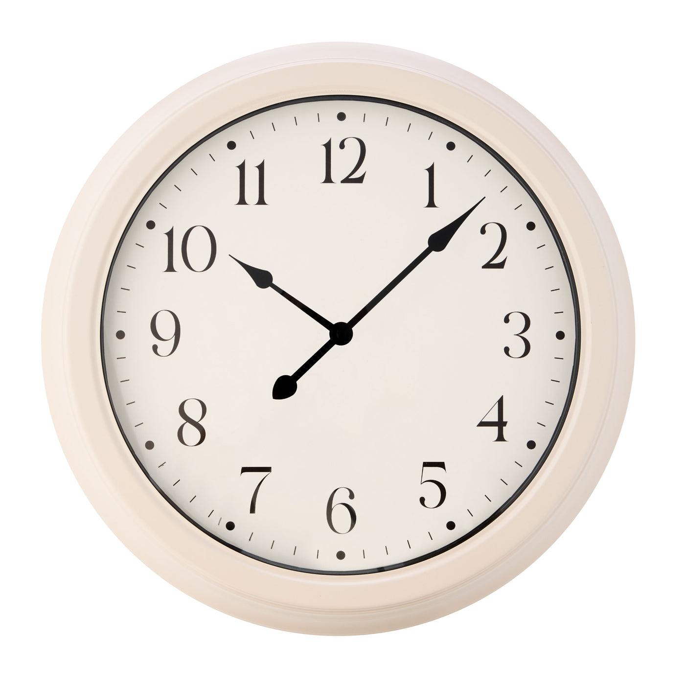 Marlow Wall Clock White & Cream