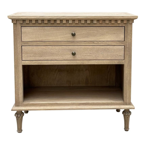 Montauk Side Table Weathered Oak Large