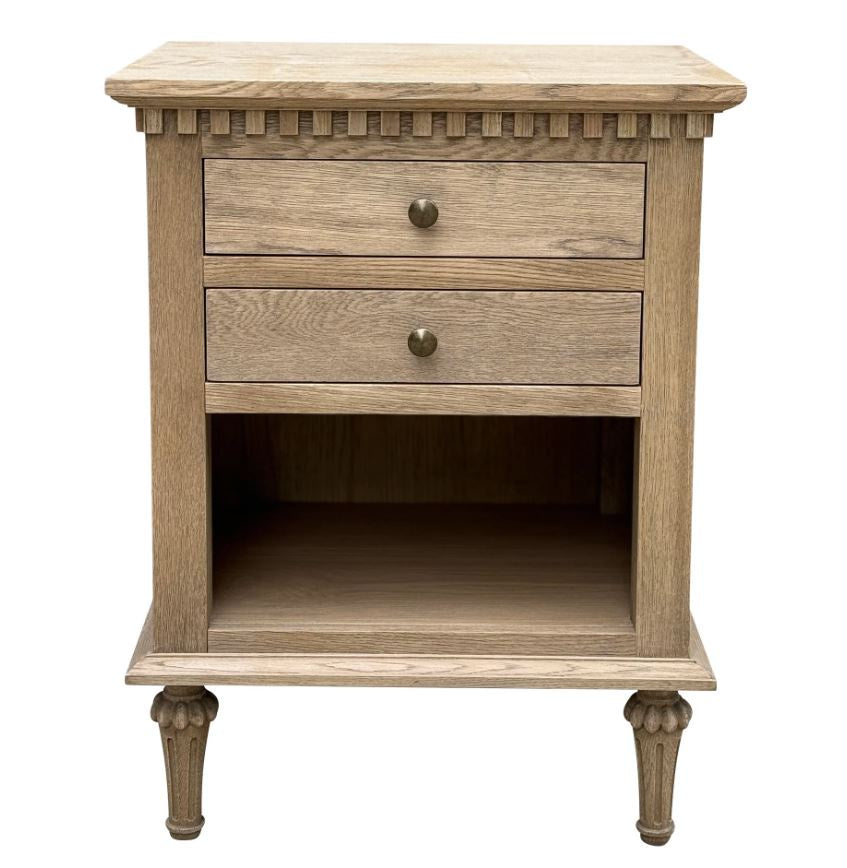 Montauk Side Table Weathered Oak Small