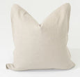 Linen Flange Natural Euro Cushion 65cm