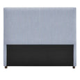 Newport Bedhead Queen White & Blue Pin stripe