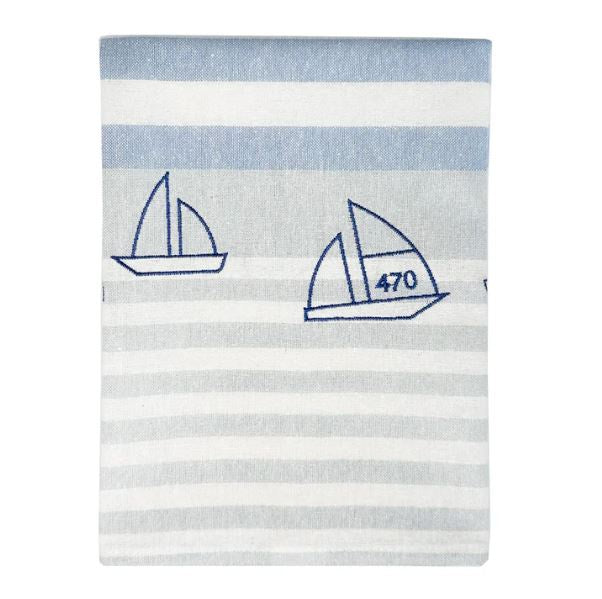 Ocean Regatta Tea Towel