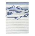 Ocean Sea Salmon Tea Towel
