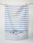 Ocean Sea Salmon Tea Towel
