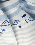 Ocean School of Fish Tea Towel