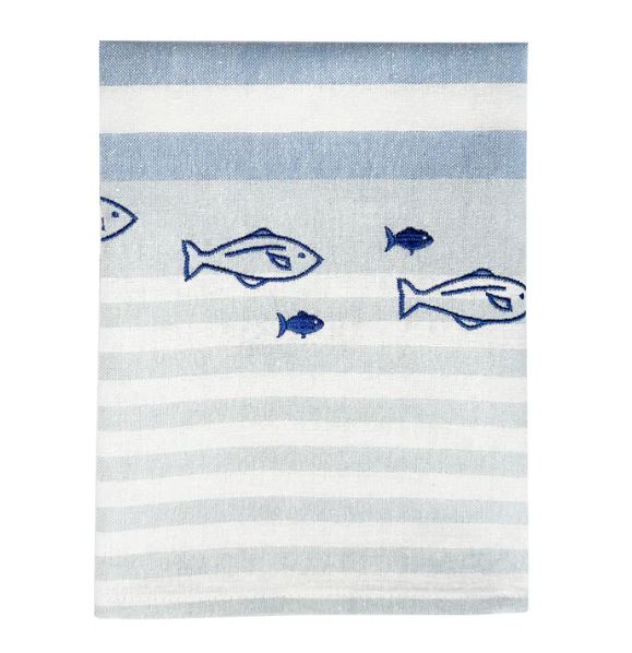 Ocean School of Fish Tea Towel