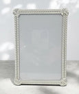 Paloma Knot Silver Plated Frame 4x6"