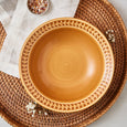 Portmeirion Botanic Garden Harmony - 23cm Pasta Bowl Amber (S/4)