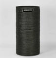 Paume Rattan Umbrella Stand Black