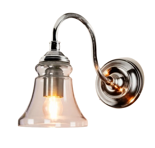 Plaza Wall Light Antique Silver