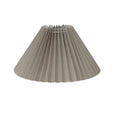 Pleated Linen Shade 35cm Taupe