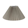 Pleated Linen Shade 26cm Taupe