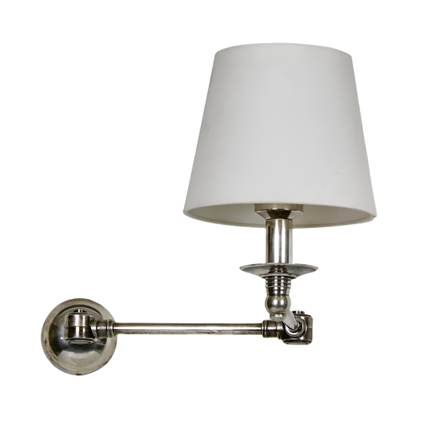 Portland Wall Light Base Silver