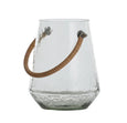 Ripple Glass Lantern 20cm