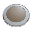 Samantha Round Beaded Mirror